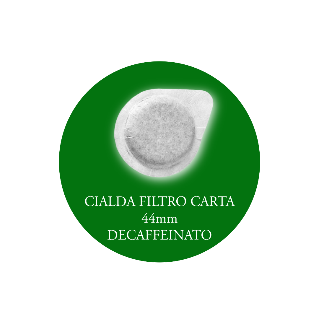 CIALDA CAFFE’ IN FILTRO CARTA DECAFFEINATO